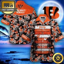 Bengals Beachwear For Men Nfl Sport Hawaiian Shirt - available at - sportfansshop.com