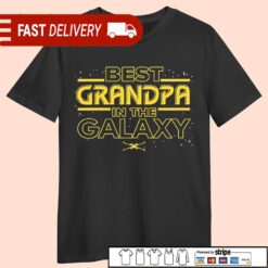 Best grandpa in the galaxy Star Wars shirt - available at - sportfansshop.com