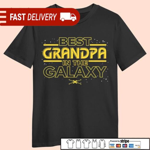 Best grandpa in the galaxy Star Wars shirt - available at - sportfansshop.com