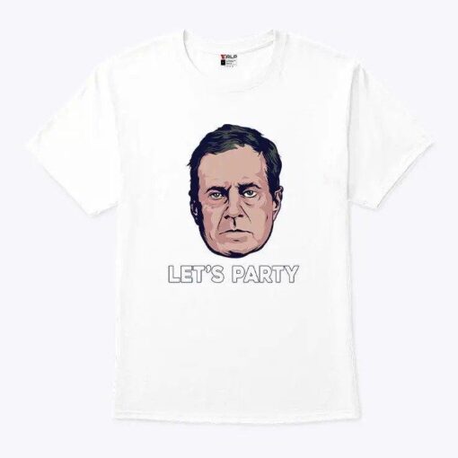 Bill Belichick Let’s Party T Shirt - available at - sportfansshop.com