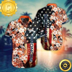 Broncos Summer Beachwear For Men Nfl Sport Hawaiian Shirt - available at - sportfansshop.com