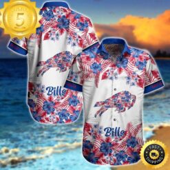 Buffalo Bills NFL Graphic Flower Tropical Patterns Summer Shirt Style New Trends Gift Best Fans Hawaiian Shirt - available at - sportfansshop.com