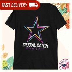 Dallas Cowboys 2024 NFL Crucial Catch Intercept Cancer T-Shirts - available at - sportfansshop.com