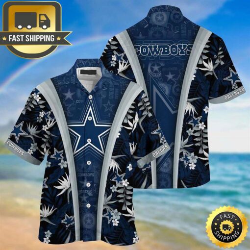 Dallas Cowboys NFL Beach Summer Gifts For Sports Football Fans Hawaiian Shirt - available at - sportfansshop.com