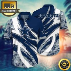 Dallas Cowboys NFL Tropical Pattern New Trend Summer For Sports Football Fans Hawaiian Shirt - available at - sportfansshop.com