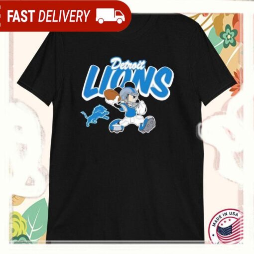 Detroit Lions Mickey Mouse Disney T-Shirts - available at - sportfansshop.com