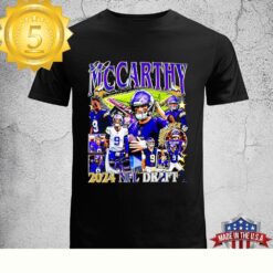 Funny j.J. McCarthy Minnesota Vikings 2024 NFL Draft Unisex T-Shirt - available at - sportfansshop.com