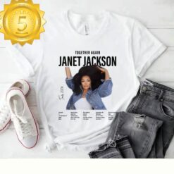 Janet Jackson Together Again Tour 2024 T-shirt - available at - sportfansshop.com