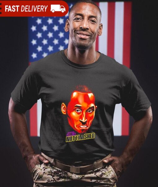 Kobe Bryant job’s not finished shirt - available at - sportfansshop.com