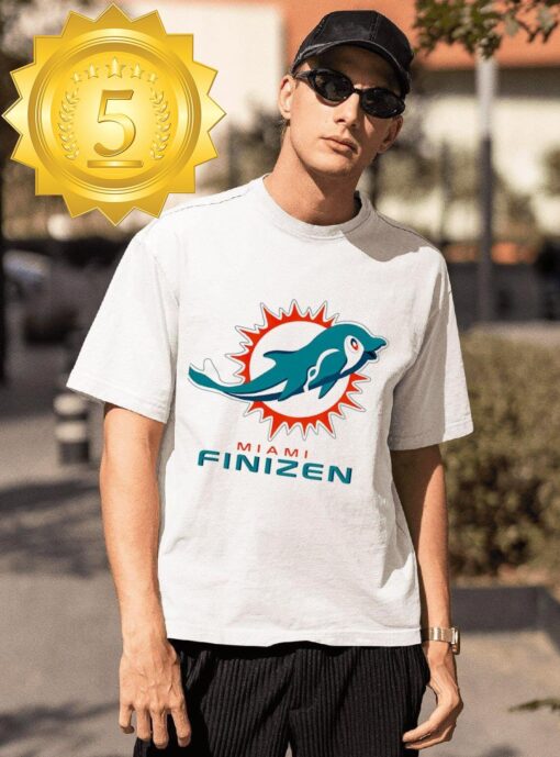 Miami Dolphins Finizen Pokemon football logo shirt - available at - sportfansshop.com