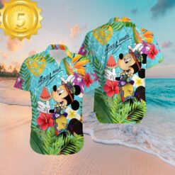 Mickey Mouse Cartoon Hawaiian Shirt - available at - sportfansshop.com