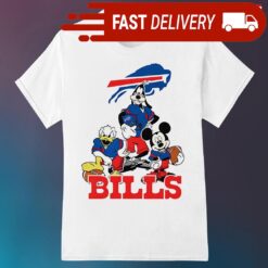 Mickey Mouse Characters Disney Buffalo Bills shirt - available at - sportfansshop.com