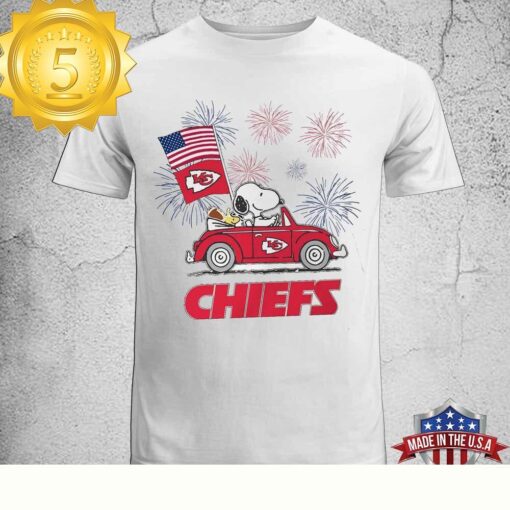 NFL Kansas City Chiefs Independence Day Proud of 4 July Unisex T-Shirt - available at - sportfansshop.com