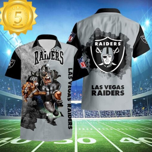 NFL Las Vegas Raiders Hawaiian Shirt Tshirt Hoodie NFL Football - available at - sportfansshop.com