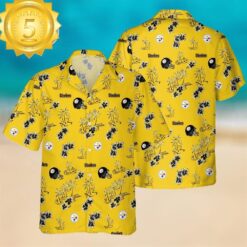 Nfl Pittsburgh Steelers Tropical Hawaiian Shirt - available at - sportfansshop.com