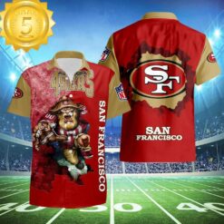 NFL San Francisco 49ers Hawaiian Shirt Tshirt Hoodie NFL Football - available at - sportfansshop.com