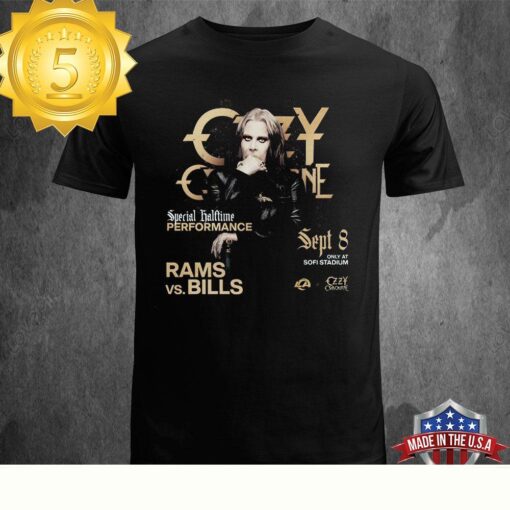 Ozzy Osbourne To Perform Halftime Show Of NFL Kickoff Game Unisex T-Shirt - available at - sportfansshop.com