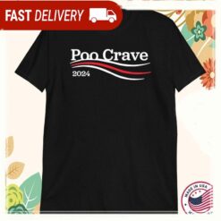 Poo Crave 2024 T-shirts - available at - sportfansshop.com