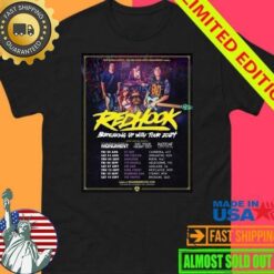 Redhook Announce Breaking Up With Tour 2024 Poster Shirt - available at - sportfansshop.com