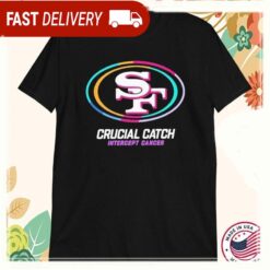 San Francisco 49ers 2024 NFL Crucial Catch T-Shirts - available at - sportfansshop.com