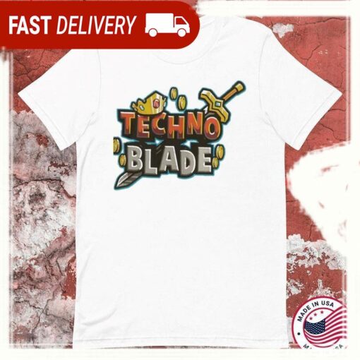 Technoblade Techno Wordmark T-Shirts - available at - sportfansshop.com