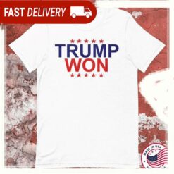 Travis Kelce Wearing Trump Won Shirts - available at - sportfansshop.com