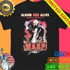 W.A.S.P. Album One Alive World Tour 2024 Shirt - available at - sportfansshop.com